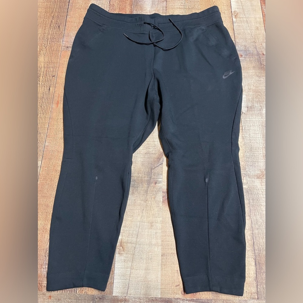 NIKE SPORTSWEAR TECH FLEECE PANTS BLACK WOMEN'S SIZE 2X